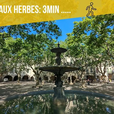 Ulysse, Appartement Spacieux Au Centre Historique D'Uzes En Rez-De-Chaussee Avec Exterieur, Proche Parking Des Marroniers Exterior foto