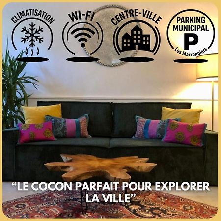 Ulysse, Appartement Spacieux Au Centre Historique D'Uzes En Rez-De-Chaussee Avec Exterieur, Proche Parking Des Marroniers Exterior foto